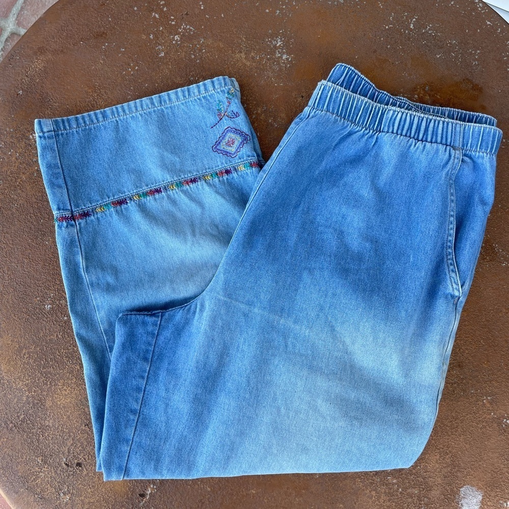 korbet city blues cropped pants - Picture 2 of 5